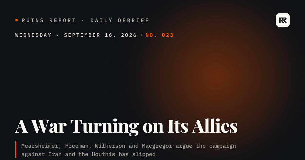 The War That Turned on Its Sponsors