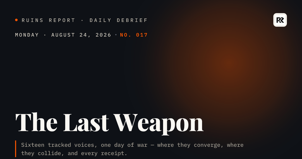 Washington reaches for the last weapon. The pack says it misfires.
