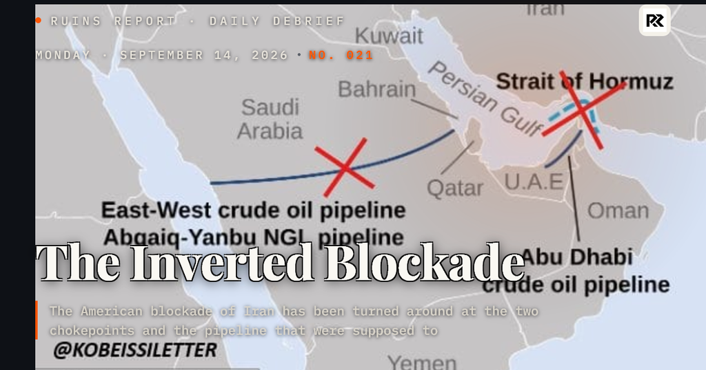 Who Is Blockading Whom