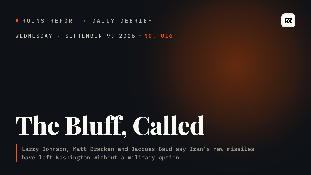 Iran Called the Bluff, and Moscow Wasn't Buying