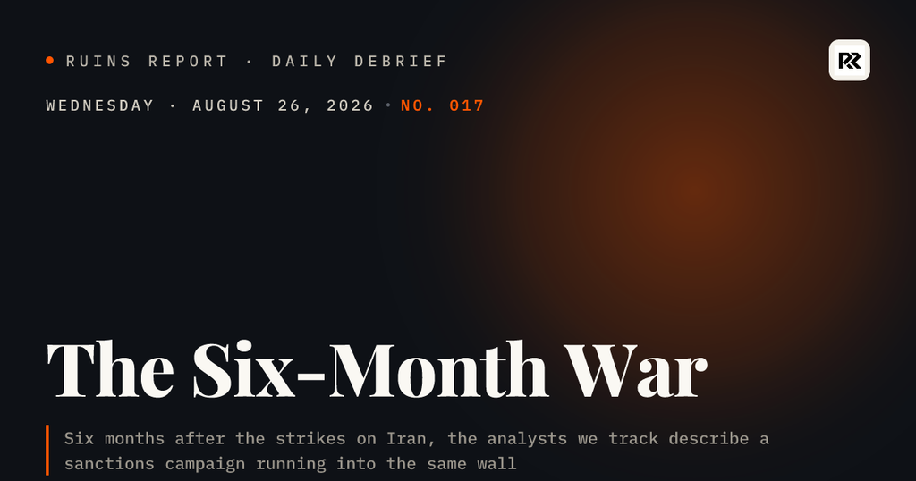 The Iran War Washington Can't End