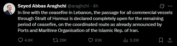 Iran Opens Hormuz Again. Here’s the Catch