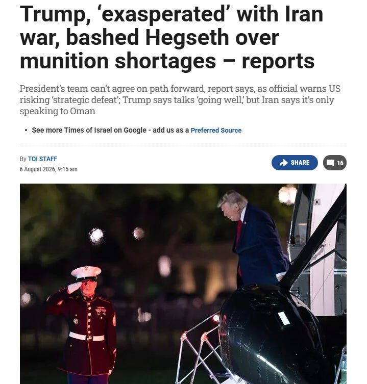 Iran’s Smartest Move Is Not to Defeat America, but to Divide It From Israel