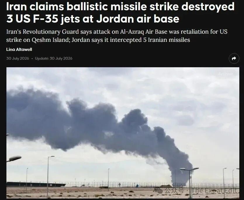 Iran Says It Hit 3 US F-35s in Jordan. What Should We Actually Believe?