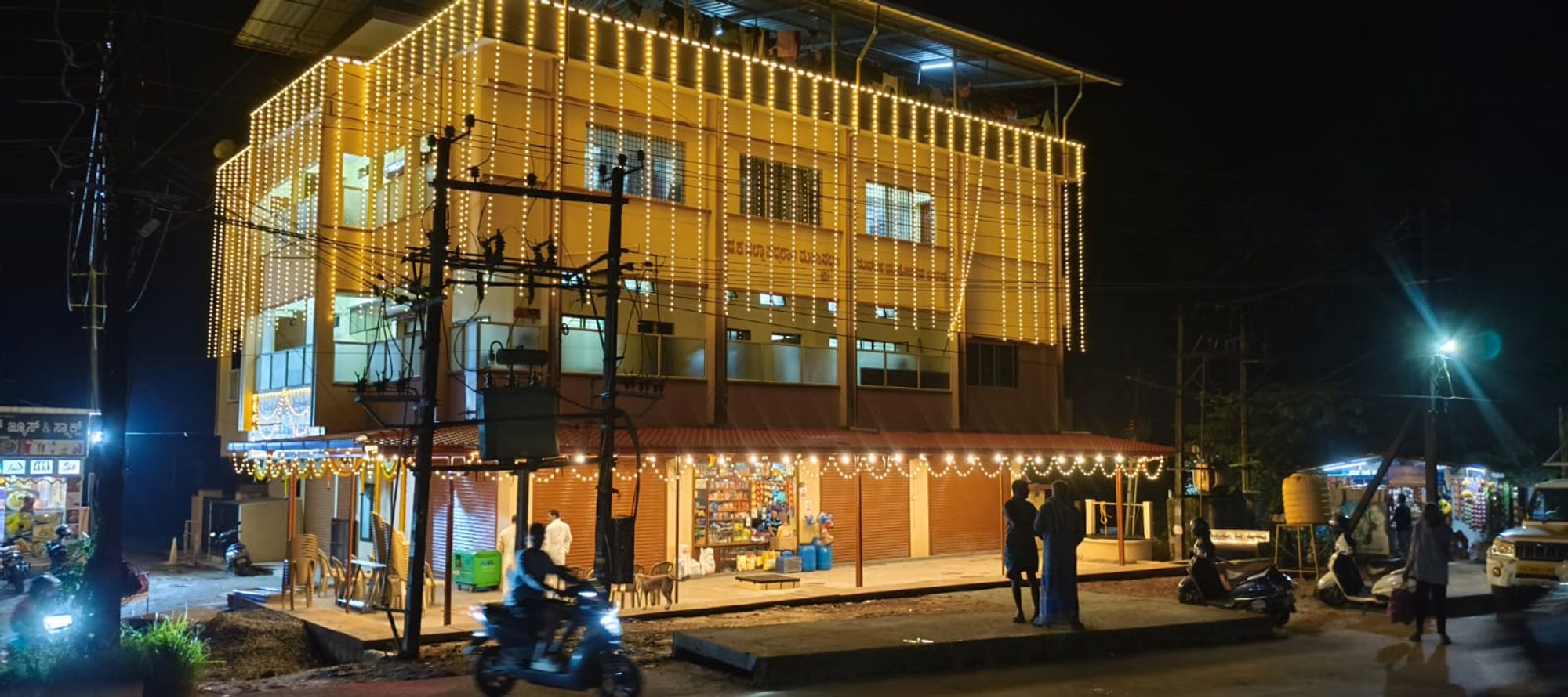 Modern residential building or house under construction