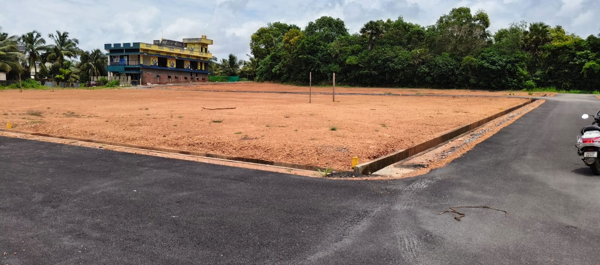 Modern residential building or house under construction