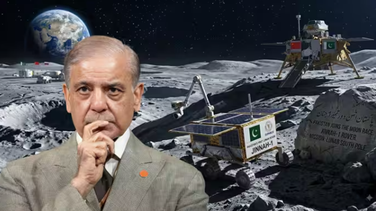 चीन के सहयोग से 2029 में चांद पर भेजे जाने वाले पाकिस्तान के जिन्ना-1 रोवर का सांकेतिक चित्र