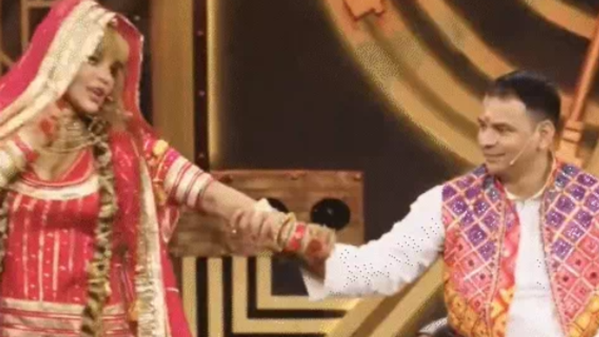 Rise and Fall Season 2 में तेज प्रताप यादव और राखी सावंत के बीच मजेदार बातचीत