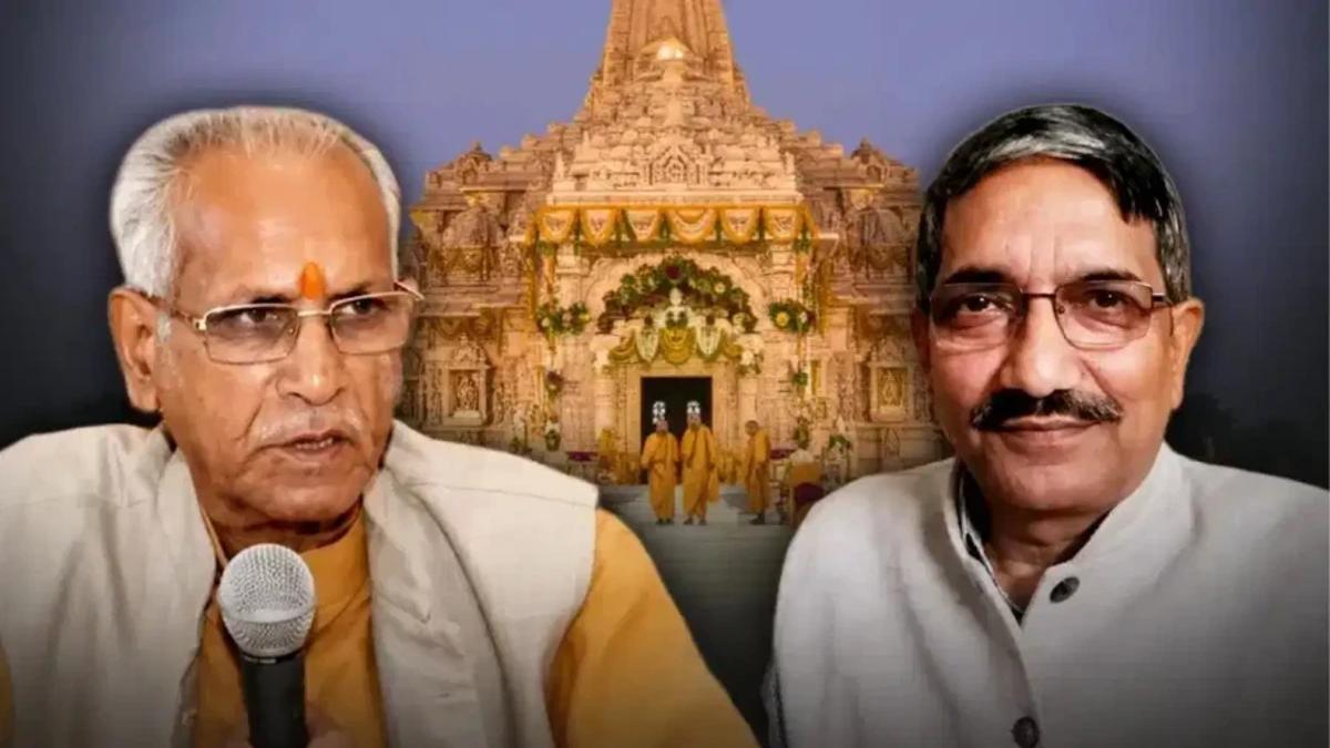 अयोध्या राम मंदिर का मुख्य प्रवेश द्वार, जहां VIP दर्शन पास व्यवस्था में ट्रस्ट ने बड़ा बदलाव किया।