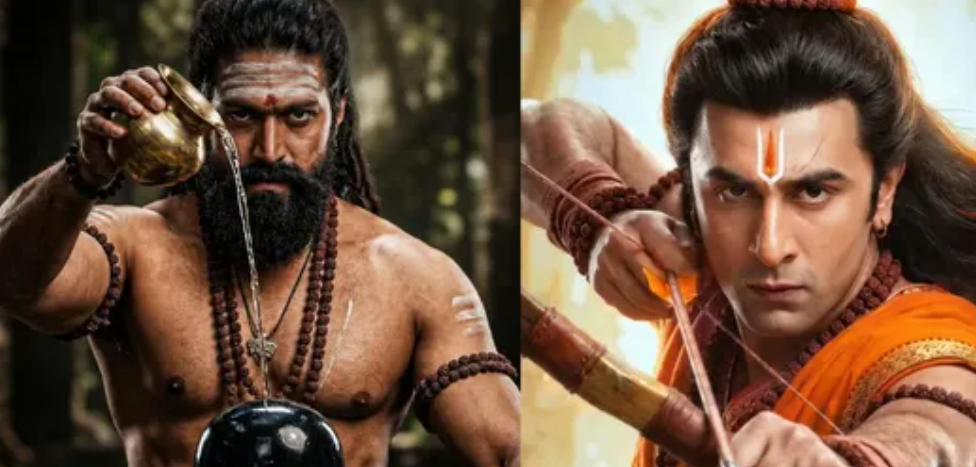 रामायण फिल्म के कथित लीक वीडियो में भगवान श्रीराम के किरदार में रणबीर कपूर का युद्ध दृश्य।