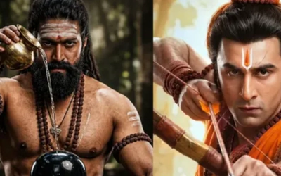 रामायण फिल्म के कथित लीक वीडियो में भगवान श्रीराम के किरदार में रणबीर कपूर का युद्ध दृश्य।