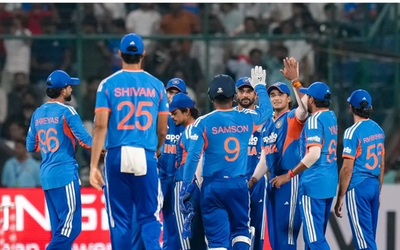 BCCI और Muthoot Fincorp की भारतीय क्रिकेट टाइटल स्पॉन्सरशिप को दर्शाती प्रतीकात्मक तस्वीर