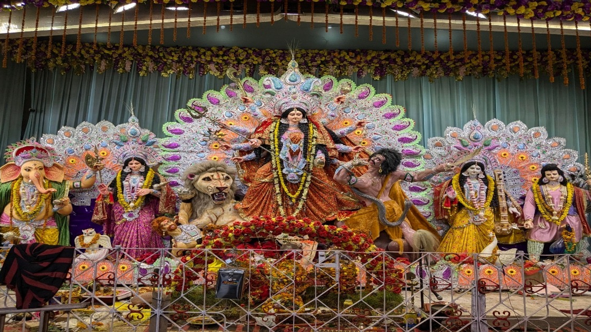 Patna Durga Puja 2026 Pandal Electricity Connection PESU