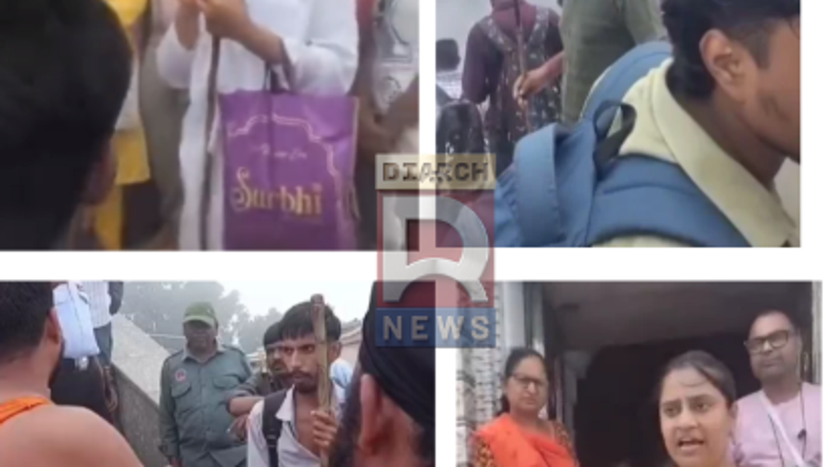 झारखंड के पारसनाथ पर्वत पर प्रवेश नियमों को लेकर उठे विवाद के बीच धार्मिक स्थल की ओर जाते श्रद्धालु।