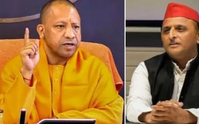 उत्तर प्रदेश विधानसभा चुनाव 2027 की तैयारियों को लेकर भाजपा और समाजवादी पार्टी की चुनावी रणनीति दर्शाती सांकेतिक तस्वीर।