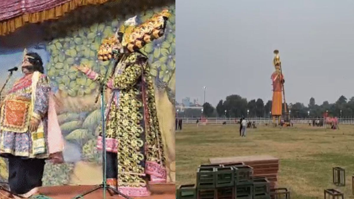 Patna Gandhi Maidan Ramlila 2026: रामलीला मंच, भगवान श्रीराम की झांकी और दशहरा महोत्सव की तैयारियां