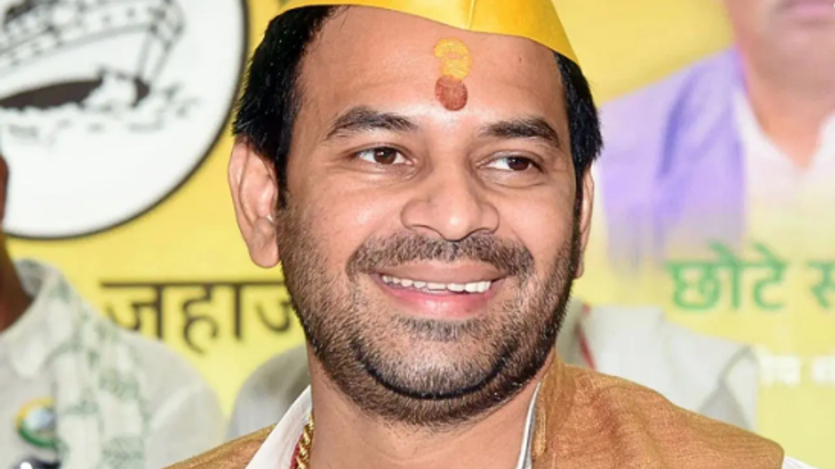 तेज प्रताप यादव दूसरी शादी और तलाक को लेकर बयान देते हुए