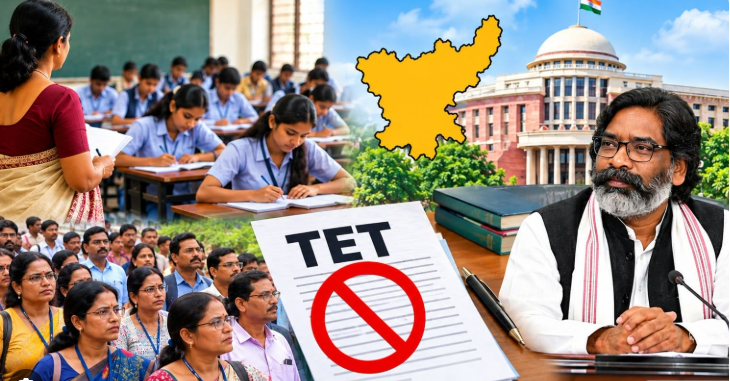 झारखंड के शिक्षकों को TET से छूट देने की मांग