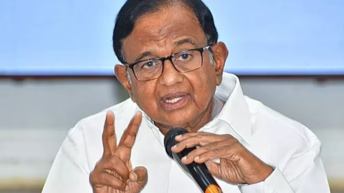 One Nation One Election का विरोध करते कांग्रेस नेता पी चिदंबरम