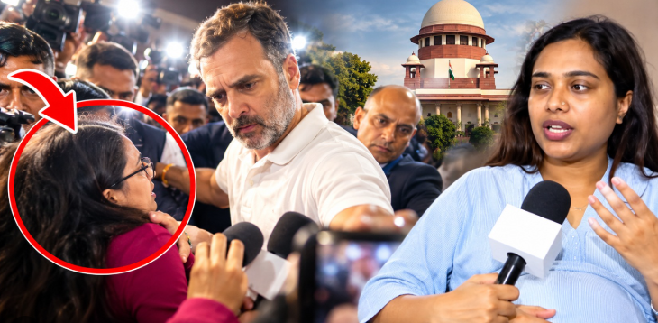गर्भवती पत्रकार की याचिका पर सुप्रीम कोर्ट के नोटिस से जुड़ी राहुल गांधी की खबर
