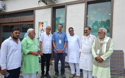 औरंगाबाद में कांग्रेस के दो दिवसीय प्रशिक्षण शिविर में शामिल प्रखंड अध्यक्ष और नेता
