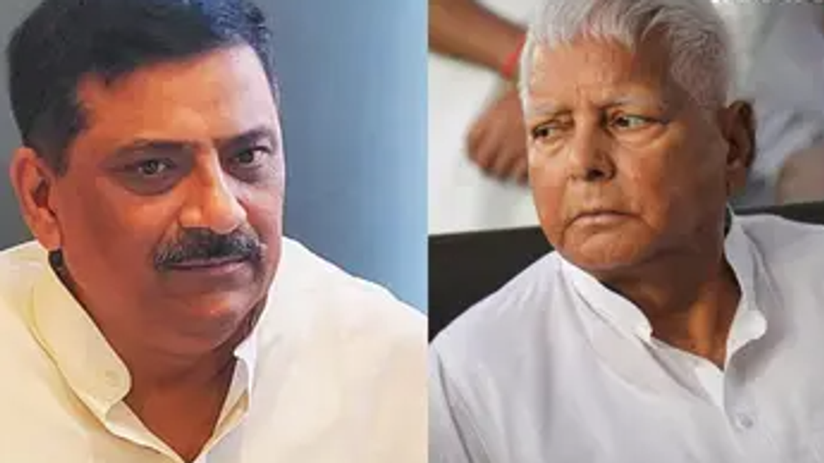 संजय झा और लालू प्रसाद यादव की तस्वीर, फरक्का बैराज और 1996 गंगा जल समझौते को लेकर बिहार में सियासी बयानबाजी