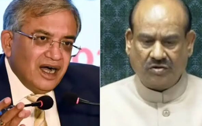 लोकसभा अध्यक्ष ओम बिरला और मुख्य चुनाव आयुक्त ज्ञानेश कुमार से जुड़ी महाभियोग प्रक्रिया की खबर।