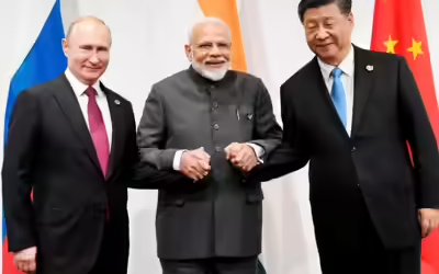 नई दिल्ली में आयोजित होने वाले BRICS Summit 2026 में पीएम मोदी, व्लादिमीर पुतिन और शी जिनपिंग