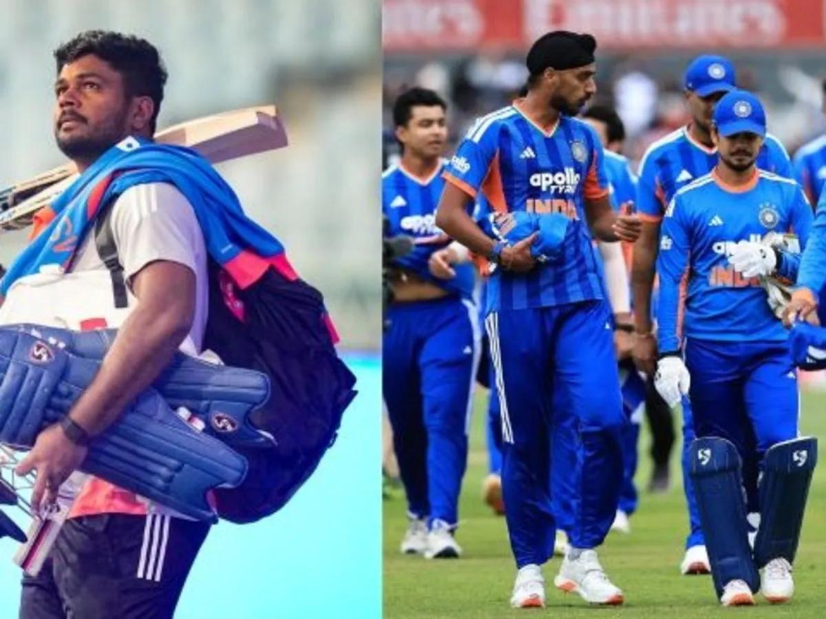 जिम्बाब्वे टी20 सीरीज के लिए घोषित भारतीय टीम के संदर्भ में संजू सैमसन और वैभव सूर्यवंशी की सांकेतिक तस्वीर।