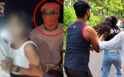 बिहार में लड़कियों से बदसलूकी के मामलों के बाद पुलिस जांच को दर्शाती प्रतीकात्मक तस्वीर।
