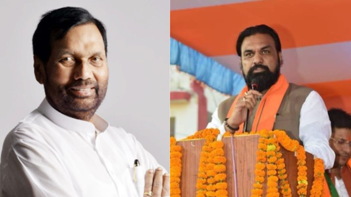 मुख्यमंत्री सम्राट चौधरी और पूर्व केंद्रीय मंत्री रामविलास पासवान