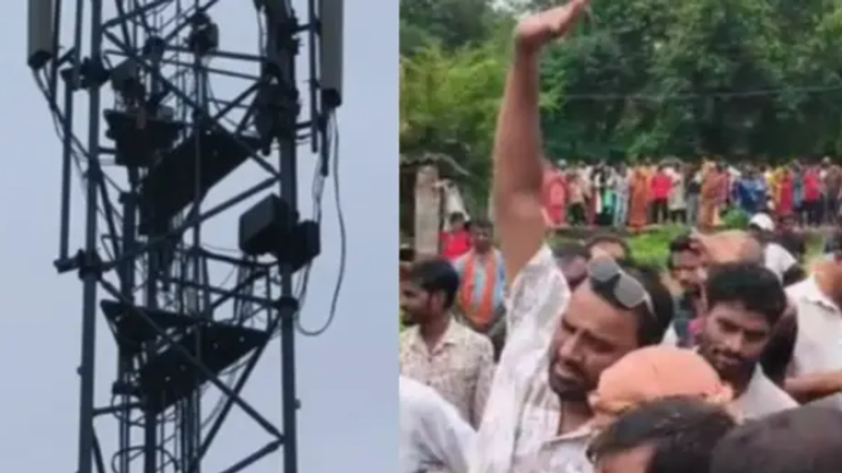 मांग को लेकर मोबाइल टावर पर चढ़ी नाबालिग लड़की, मौके पर जुटी पुलिस और ग्रामीणों कीपटना के नौबतपुर में प्रेमी से शादी की भीड़।