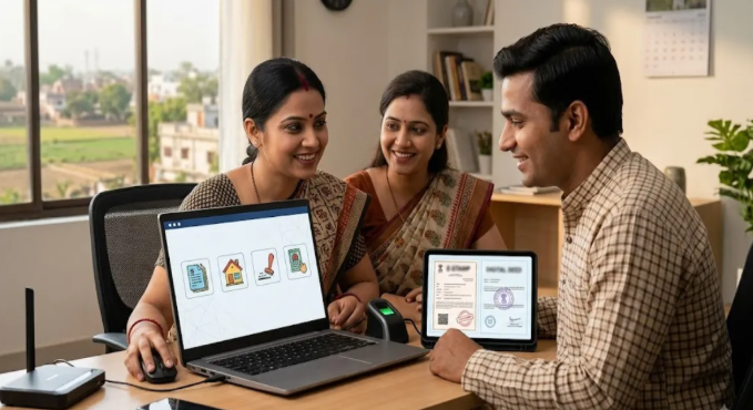 बिहार में 17 अगस्त से पेपरलेस जमीन रजिस्ट्री, मोबाइल और ईमेल पर मिलेगी डिजिटल डीड