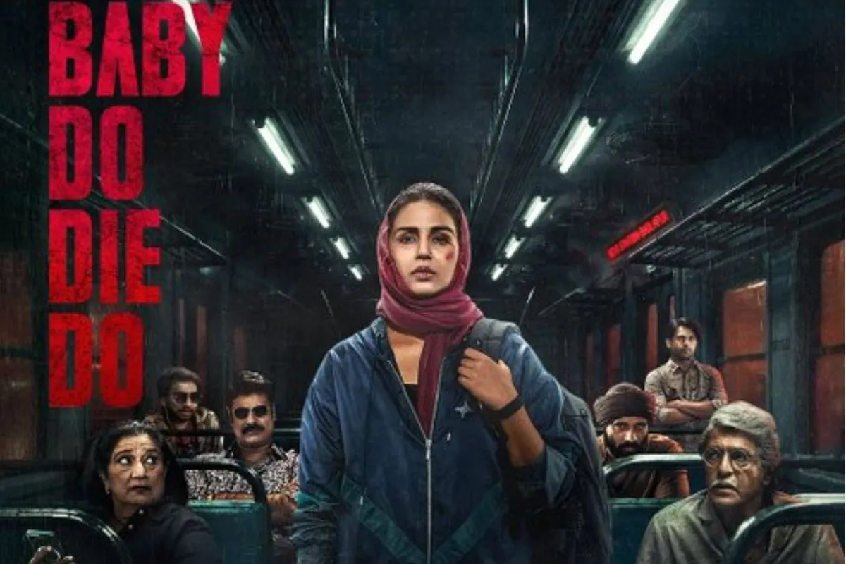 हुमा कुरैशी की फिल्म 'Baby Do Die Do' का पोस्टर, जिसने रिलीज के दूसरे दिन बॉक्स ऑफिस पर 65 लाख रुपये की कमाई की।