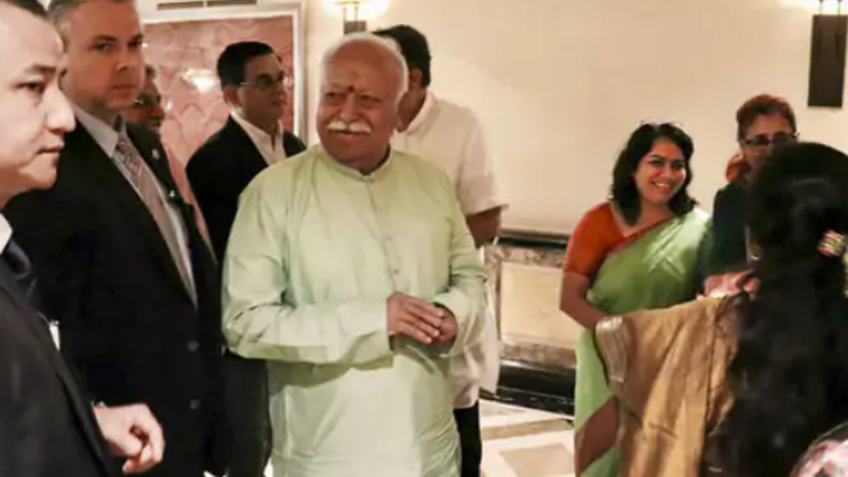 अमेरिका के न्यूयॉर्क पहुंचे RSS प्रमुख मोहन भागवत
