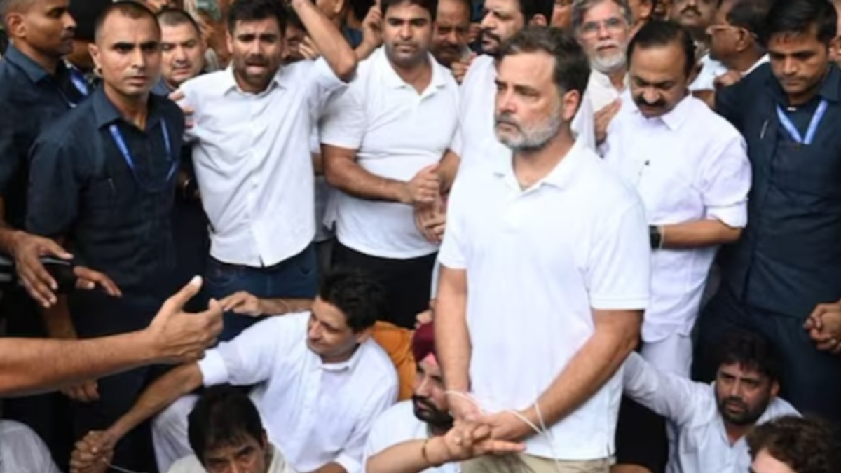 दिल्ली में INDIA ब्लॉक की रैली टालने की मांग को लेकर कारोबारियों द्वारा राहुल गांधी को लिखे गए पत्र की तस्वीर