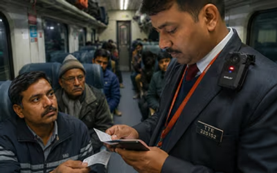 दानापुर रेलवे डिवीजन में TTE के लिए बॉडी कैमरा व्यवस्था