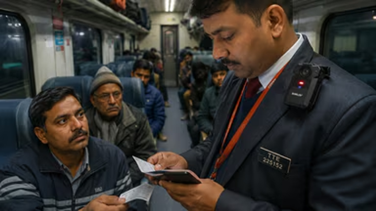 दानापुर रेलवे डिवीजन में TTE के लिए बॉडी कैमरा व्यवस्था