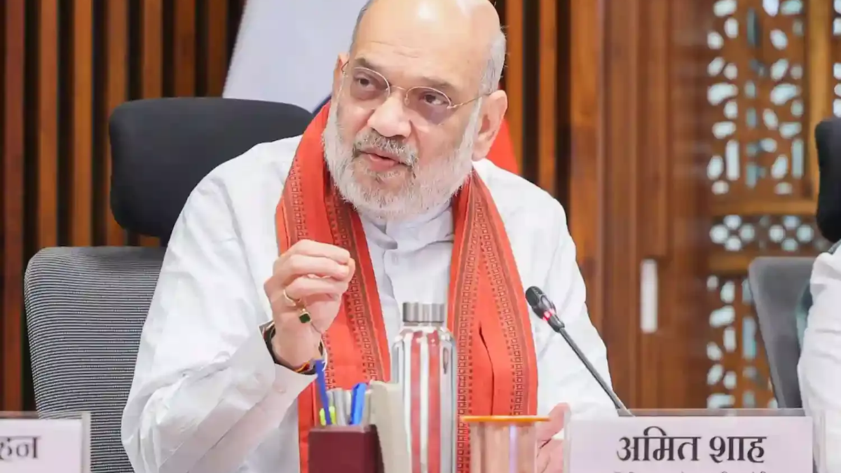 नई दिल्ली में सहकारिता मंत्रालय के 5वें स्थापना दिवस समारोह में शामिल केंद्रीय मंत्री अमित शाह।