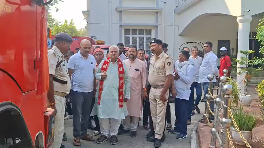 गया सर्किट हाउस में एसी ब्लास्ट के बाद कमरे में लगी आग की घटना