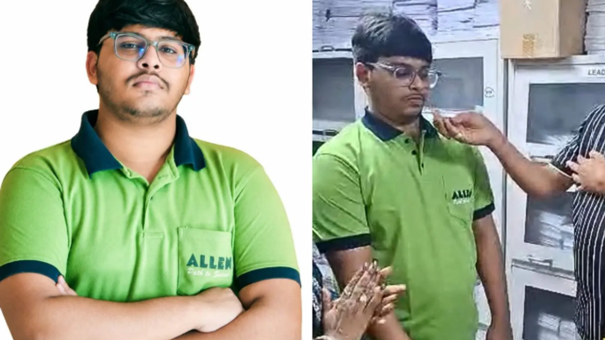 NEET 2026 में 710 अंक और AIR 4 हासिल करने वाले बिहार के नवादा निवासी आयुष भालोटिया।