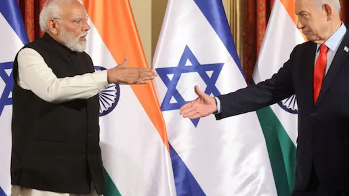 PM मोदी और इजरायल के प्रधानमंत्री बेंजामिन नेतन्याहू
