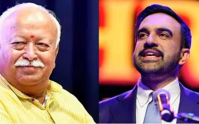 मोहन भागवत के न्यूयॉर्क कार्यक्रम को लेकर जोहरान ममदानी और अमेरिकी हिंदू संगठन के बीच विवाद