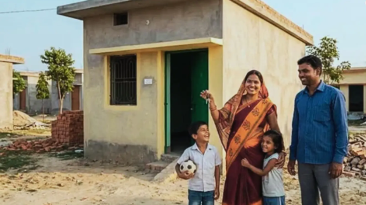 प्रधानमंत्री आवास योजना के तहत बिहार के गरीब परिवारों के लिए पक्का मकान