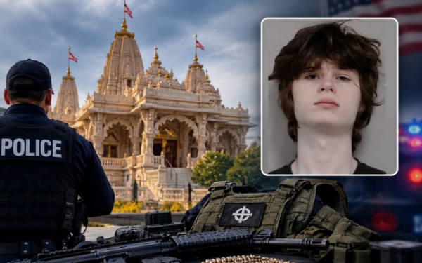 अमेरिका के इलिनॉय में हिंदू धार्मिक स्थल पर कथित हमले की साजिश के मामले में गिरफ्तार अलेक्जेंड्रोस पापोराकिस