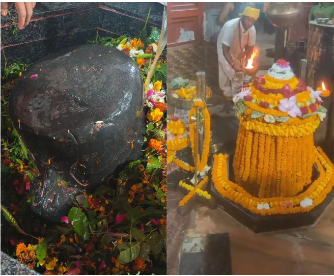 सावन 2026 को लेकर बाबा बिहटेश्वरनाथ धाम में पूजा की तैयारियां और जलाभिषेक के लिए पहुंचे श्रद्धालुओं का सांकेतिक दृश्य।
