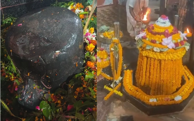सावन 2026 को लेकर बाबा बिहटेश्वरनाथ धाम में पूजा की तैयारियां और जलाभिषेक के लिए पहुंचे श्रद्धालुओं का सांकेतिक दृश्य।
