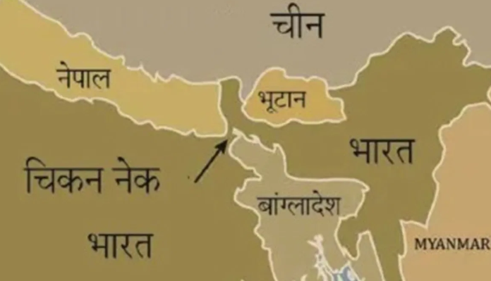 चीन के J-10CE फाइटर जेट और भारत के चिकन नेक सुरक्षा मुद्दे की तस्वीर