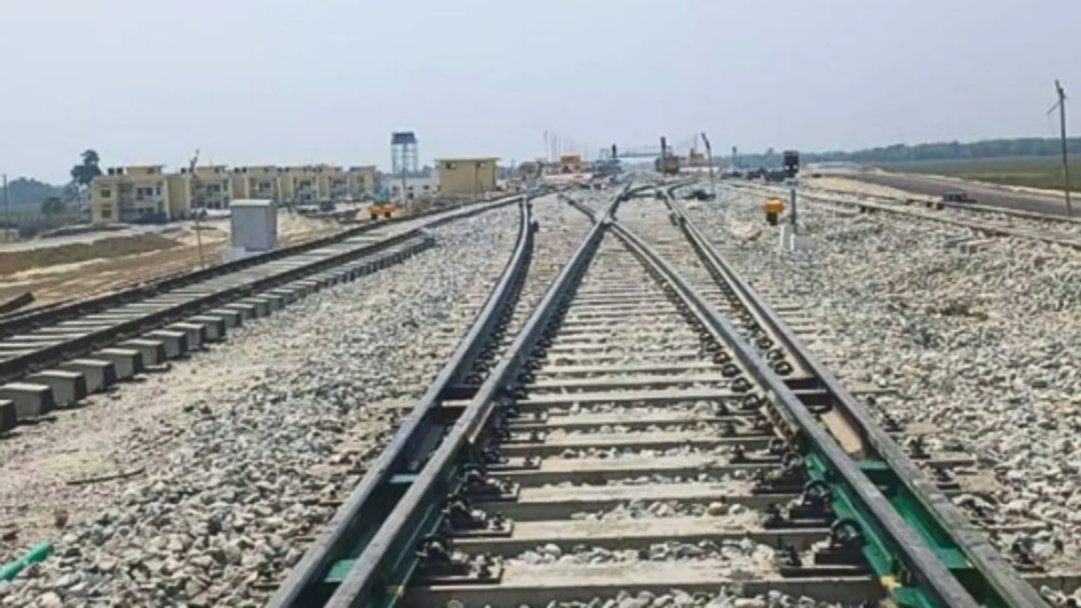 भागलपुर में नए रेलवे प्रोजेक्ट और रेल लाइन का सांकेतिक चित्र