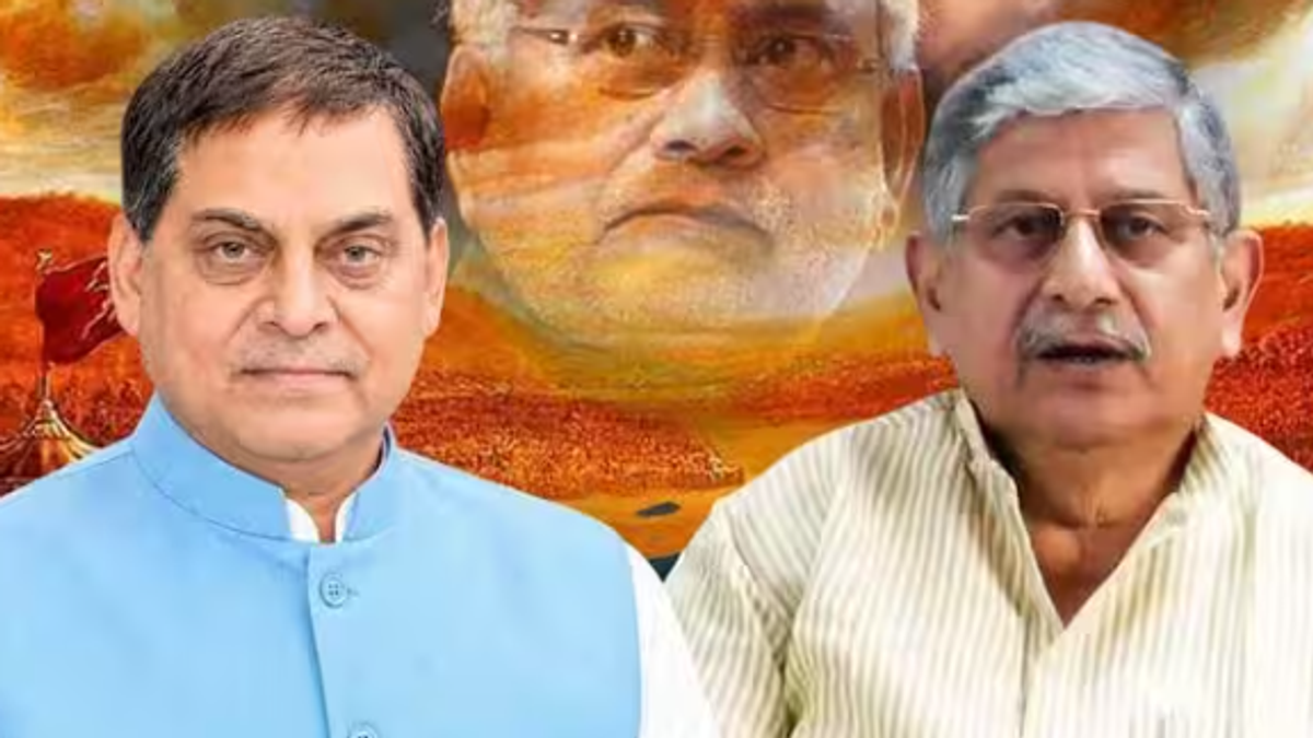 पटना स्नातक एमएलसी चुनाव में जीत के बाद बयान देते जदयू नेता नीरज कुमार